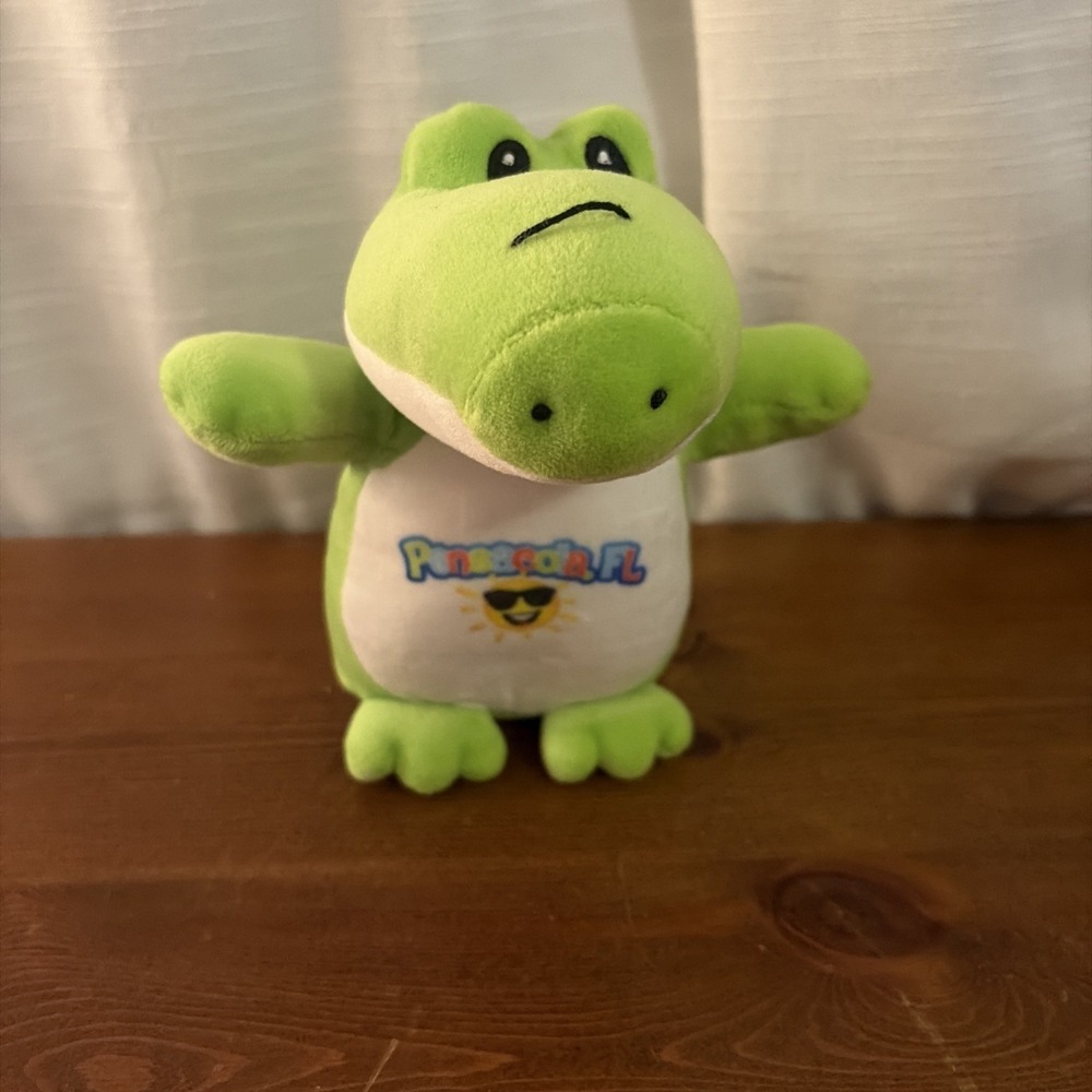 Pensacola,‎ Florida Alligator Plush 9" Soft Alligator Sun Plushology